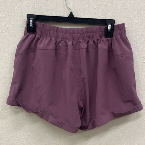 Zyia Women's Mauve Athletic Shorts with Pockets & Liner Small - Picture 2 of 2
